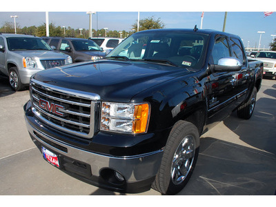 gmc sierra 1500 2013 black sle v8 automatic 77338