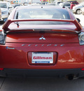 mitsubishi eclipse 2008 orange hatchback gasoline 4 cylinders front wheel drive 5 speed manual 77090