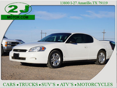 chevrolet monte carlo 2006 white coupe lt gasoline 6 cylinders front wheel drive automatic 79119