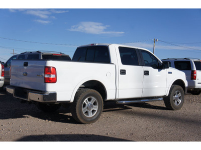 ford f 150 2008 white lariat flex fuel 8 cylinders 4 wheel drive automatic 79119