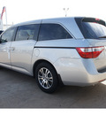 honda odyssey 2013 silver van ex gasoline 6 cylinders front wheel drive not specified 77034