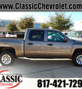 chevrolet silverado 1500 2013 brown ls flex fuel 8 cylinders 2 wheel drive automatic 76051