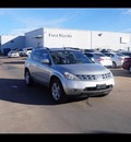 nissan murano 2004 silver suv sl gasoline 6 cylinders front wheel drive cont  variable trans  76116