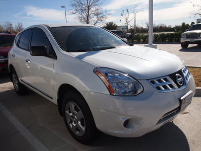 nissan rogue 2011 white gasoline 4 cylinders front wheel drive automatic 76018