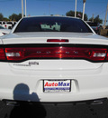 dodge charger 2012 white sedan se gasoline 6 cylinders rear wheel drive automatic 34474
