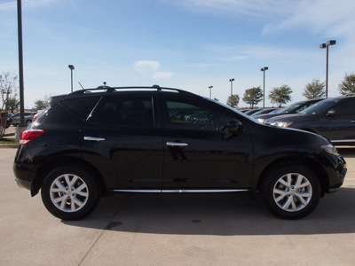 nissan murano 2011 black sv gasoline 6 cylinders front wheel drive automatic with overdrive 76018