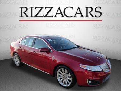lincoln mks 2010 red sedan awd 6 cylinders automatic with overdrive 60546