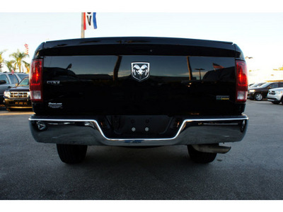 ram 1500 2012 black pickup truck slt flex fuel 8 cylinders 2 wheel drive automatic 33157