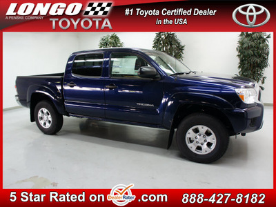 toyota tacoma 2013 blue prerunner gasoline 4 cylinders 2 wheel drive automatic 91731