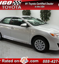 toyota camry 2012 silver sedan le gasoline 4 cylinders front wheel drive automatic 91731