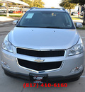 chevrolet traverse 2012 silver lt gasoline 6 cylinders front wheel drive automatic 76051