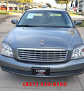 cadillac deville 2004 dk  gray sedan gasoline 8 cylinders front wheel drive automatic 76051