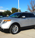 ford explorer 2011 silver suv limited gasoline 6 cylinders 2 wheel drive automatic 76011