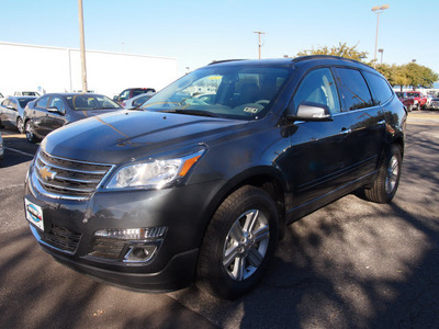 chevrolet traverse 2013 dk  gray lt 6 cylinders automatic 75075