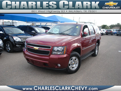 chevrolet tahoe 2011 dk  red suv lt 8 cylinders automatic 78501