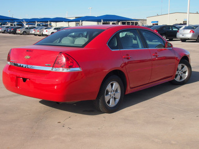 chevrolet impala 2011 red sedan lt fleet flex fuel 6 cylinders front wheel drive automatic 76234