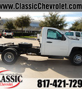 chevrolet silverado 3500hd cc 2013 white work truck diesel 8 cylinders 2 wheel drive automatic 76051