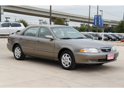 mazda 626 2001 lt  brown sedan lx gasoline 6 cylinders front wheel drive 5 speed manual 78232