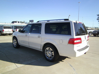 lincoln navigator l 2008 off white suv limited gasoline 8 cylinders 4 wheel drive automatic 75503