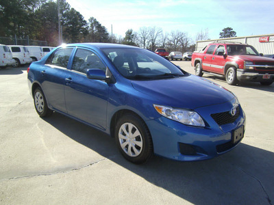 toyota corolla 2010 blue sedan le gasoline 4 cylinders front wheel drive automatic 75503