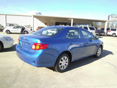 toyota corolla 2010 blue sedan le gasoline 4 cylinders front wheel drive automatic 75503