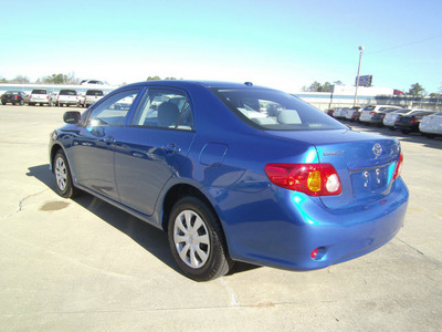 toyota corolla 2010 blue sedan le gasoline 4 cylinders front wheel drive automatic 75503