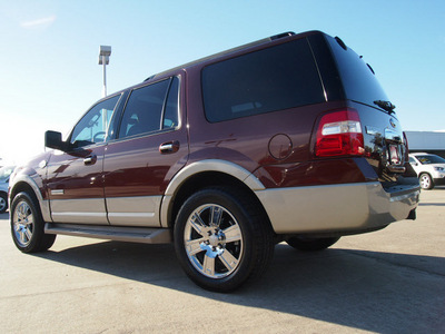 ford expedition 2008 orange suv king ranch gasoline 8 cylinders 2 wheel drive automatic 77521