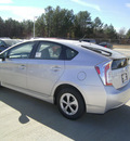 toyota prius 2013 silver hatchback two hybrid 4 cylinders front wheel drive automatic 75569