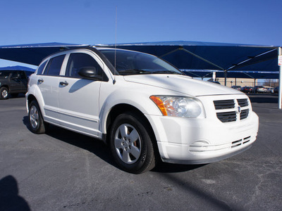 dodge caliber 2007 white hatchback 4 cylinders automatic 76234