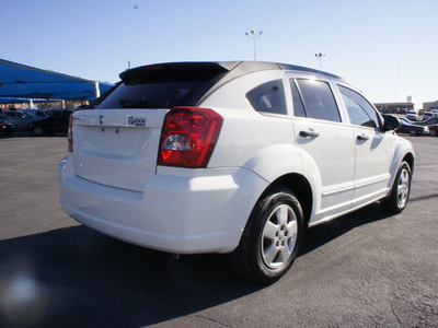 dodge caliber 2007 white hatchback 4 cylinders automatic 76234