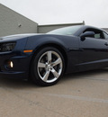 chevrolet camaro 2010 blue coupe ss 8 cylinders 6 speed automatic 77521