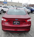 ford fusion 2013 red sedan se 4 cylinders automatic with overdrive 60546