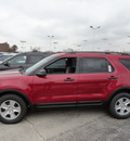 ford explorer 2013 red suv 6 cylinders automatic with overdrive 60546