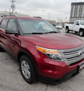 ford explorer 2013 red suv 6 cylinders automatic with overdrive 60546