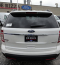 ford explorer 2013 white suv xlt 6 cylinders automatic with overdrive 60546
