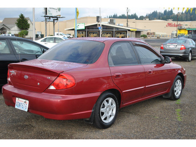 kia spectra 2004 red sedan ls gasoline 4 cylinders front wheel drive manual 98632