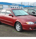 kia spectra 2004 red sedan ls gasoline 4 cylinders front wheel drive manual 98632