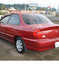 kia spectra 2004 red sedan ls gasoline 4 cylinders front wheel drive manual 98632