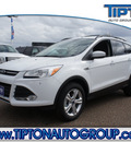 ford escape 2013 oxford white suv se gasoline 4 cylinders front wheel drive shiftable automatic 78523