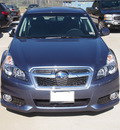 subaru legacy 2013 blue sedan 2 5i limited gasoline 4 cylinders all whee drive automatic 77090