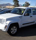 jeep liberty 2011 white suv sport gasoline 6 cylinders 4 wheel drive automatic 79925