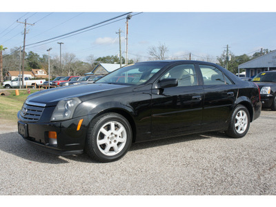cadillac cts 2006 black sedan gasoline 6 cylinders rear wheel drive not specified 77531
