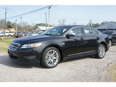 ford taurus 2010 black sedan limited gasoline 6 cylinders front wheel drive not specified 77531
