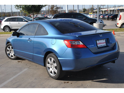 honda civic 2011 blue coupe lx gasoline 4 cylinders front wheel drive automatic 78233