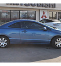 honda civic 2011 blue coupe lx gasoline 4 cylinders front wheel drive automatic 78233