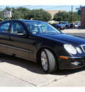 mercedes benz e class 2007 black sedan e350 gasoline 6 cylinders rear wheel drive automatic 78757