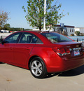 chevrolet cruze 2012 red sedan lt 4 cylinders 6 speed automatic 76210