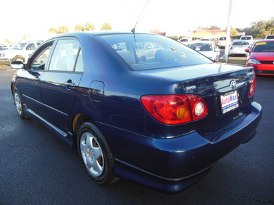 toyota corolla 2003 blue sedan s gasoline 4 cylinders front wheel drive automatic 34474