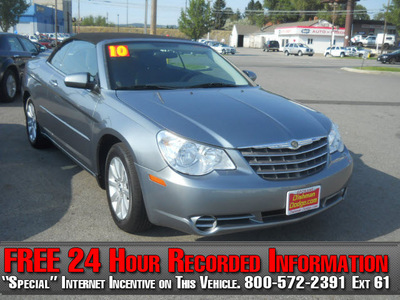 chrysler sebring 2010 gray touring flex fuel 6 cylinders front wheel drive 4 speed automatic 99212