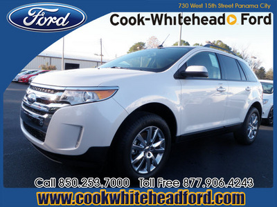 ford edge 2013 white sel gasoline 6 cylinders front wheel drive automatic 32401